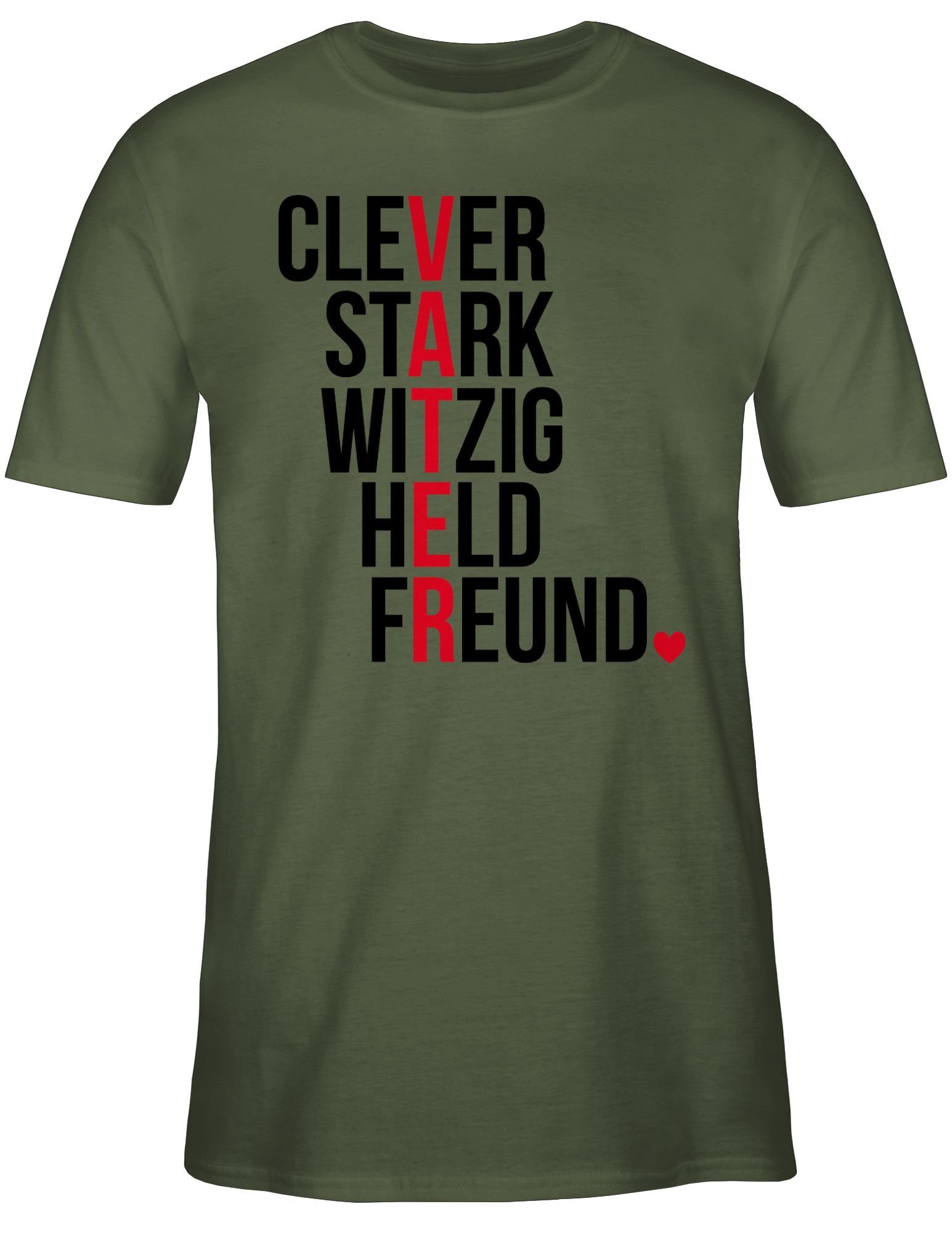 Shirtracer T-Shirt Vater Vatertag Geschenk für günstig online kaufen