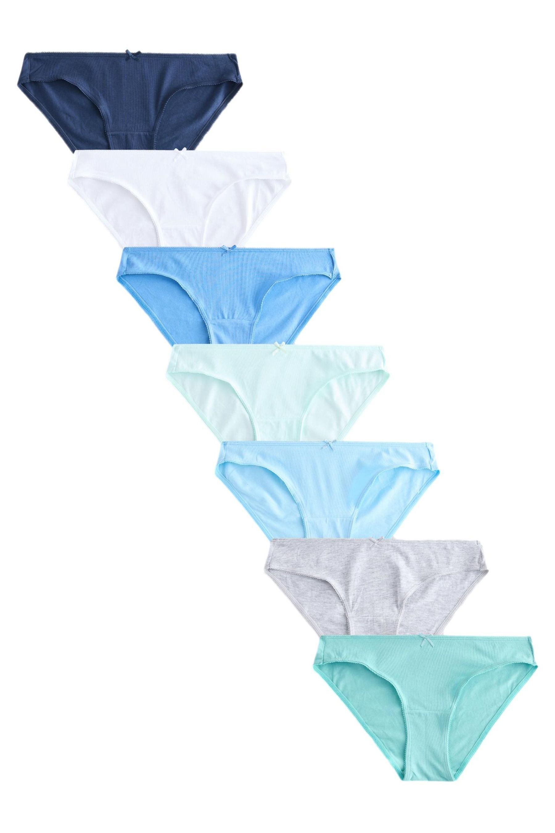 Next Bikinislip Bikini-Slips mit hohem Baumwollanteil, 7er-Pack (7-St)