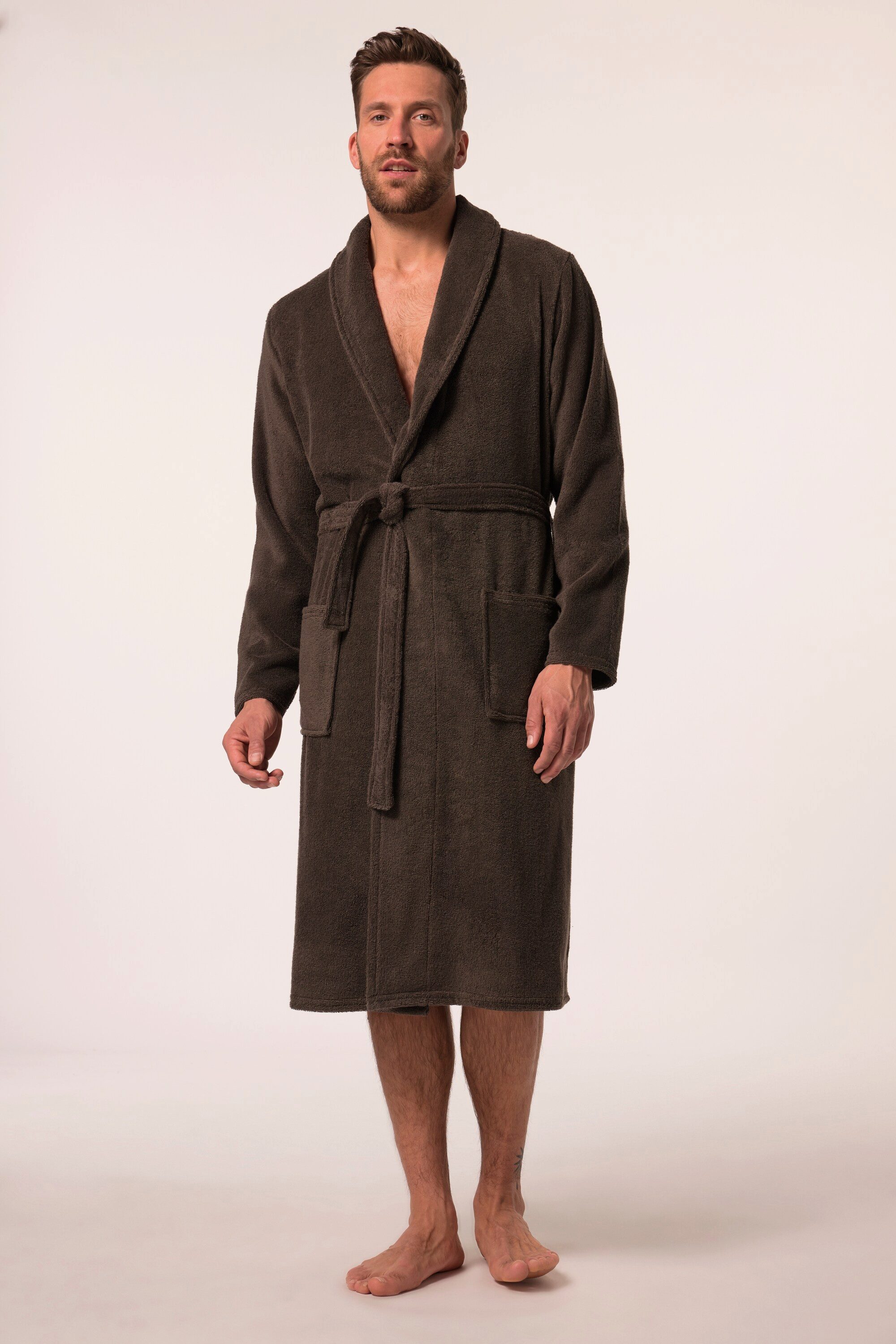 JP1880 Bademantel Bademantel Homewear Schalkragen Frottee günstig online kaufen