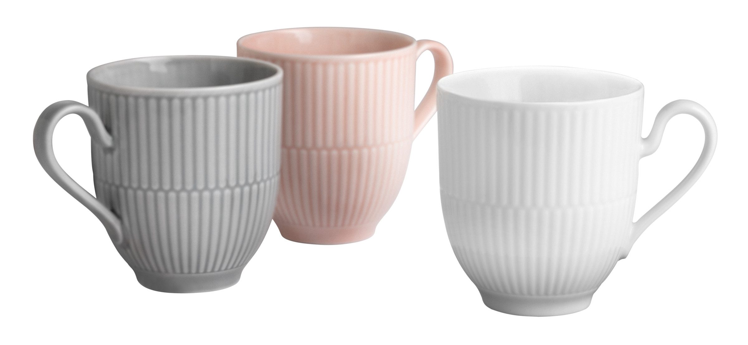 Seltmann Weiden Кружки Amina, Tassen-Set 3-tlg., Porzellan, Кружки, Tassen-Set, besteht aus drei verschiedene Цвета(ов)