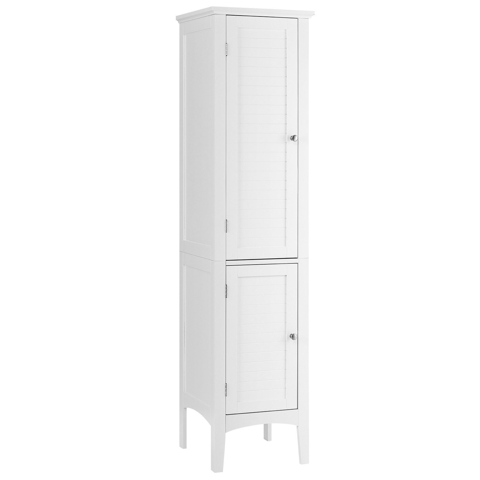 KOMFOTTEU Hochschrank Badschrank mit 2 Türen, günstig online kaufen