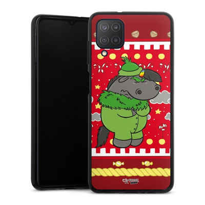 DeinDesign Handyhülle Ugly Christmas Grummel Rot, Samsung Galaxy M12 Silikon Hülle Bumper Case Handy Schutzhülle