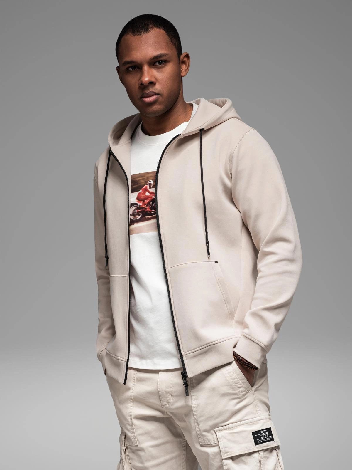 OMBRE Kapuzensweatshirt Sweatshirt mit Kapuze UND günstig online kaufen