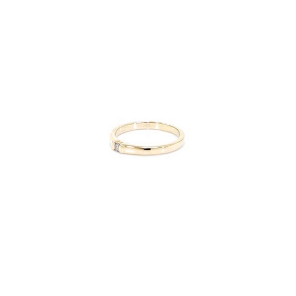 Cavill Diamantring Ring aus vergoldetem Silber mit Schokoladen-Diamant (1-tlg)