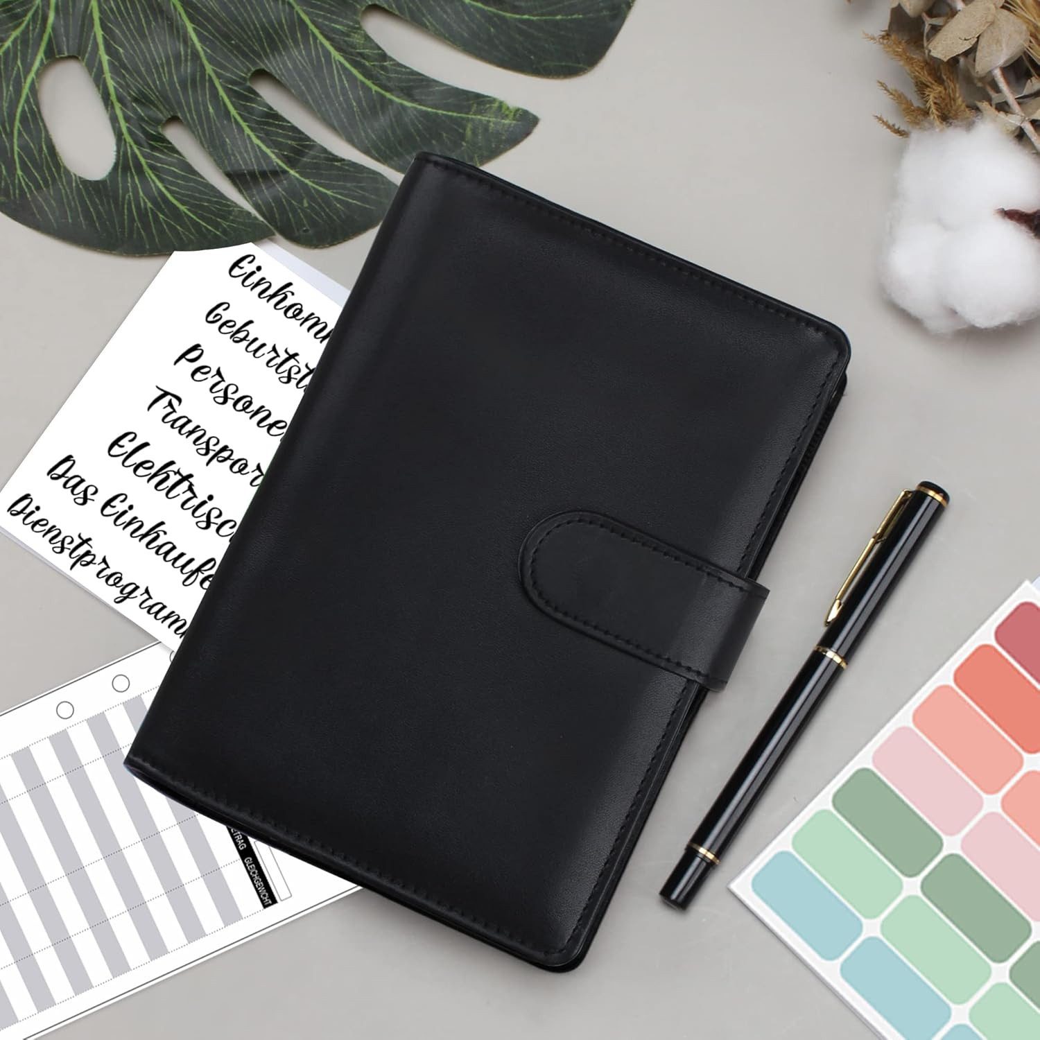 RWEUOQ Ringbuchmappe Haushaltsbuch Budgetplaner Budget Binder günstig online kaufen