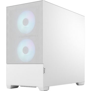 Fractal Design PC-Gehäuse Pop Mini Air RGB White TG Clear Tint