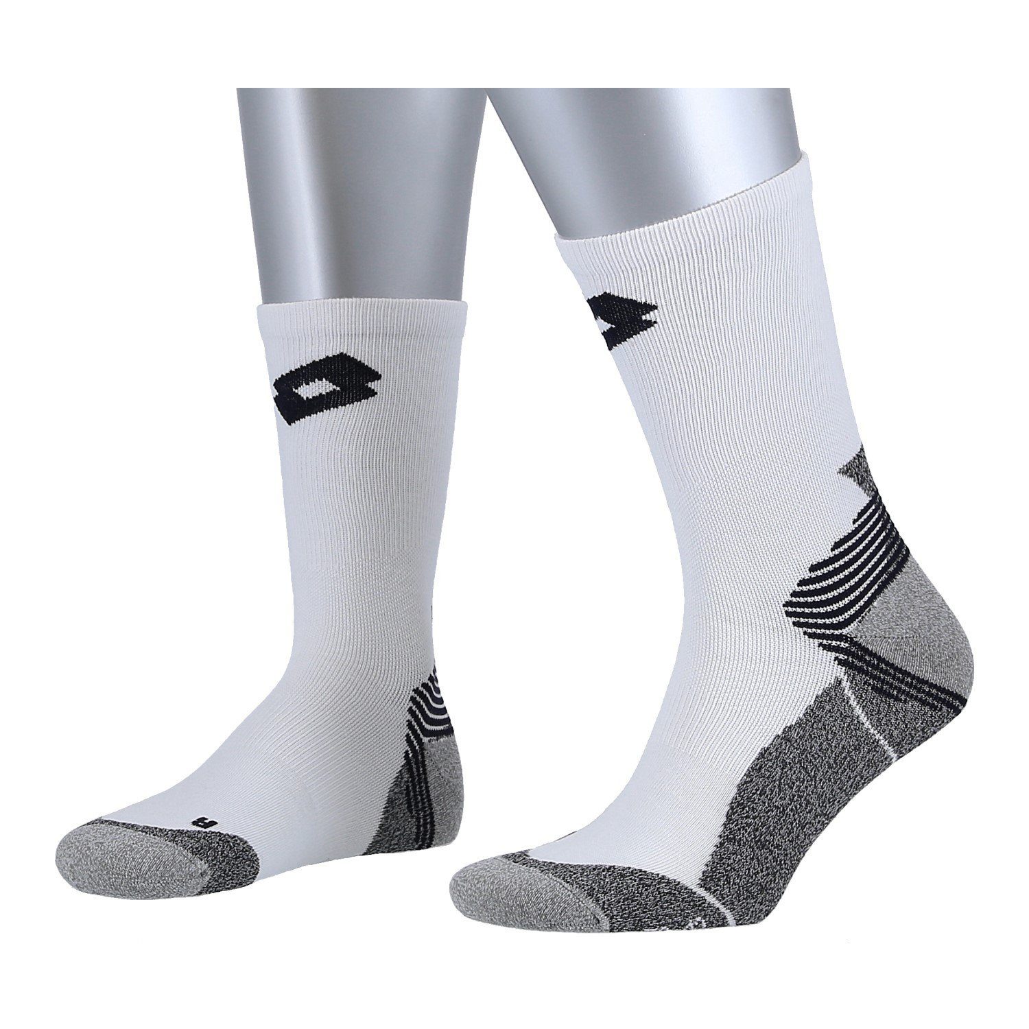 Lotto Tennissocken Crew Classic II Herren weiss - 1 Paar
