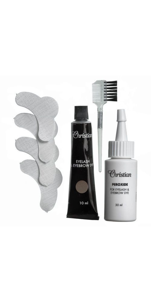 Christian Faye Einweghandschuhe Christian Faye Augenbraue Farbe braun/schwarz 40gr