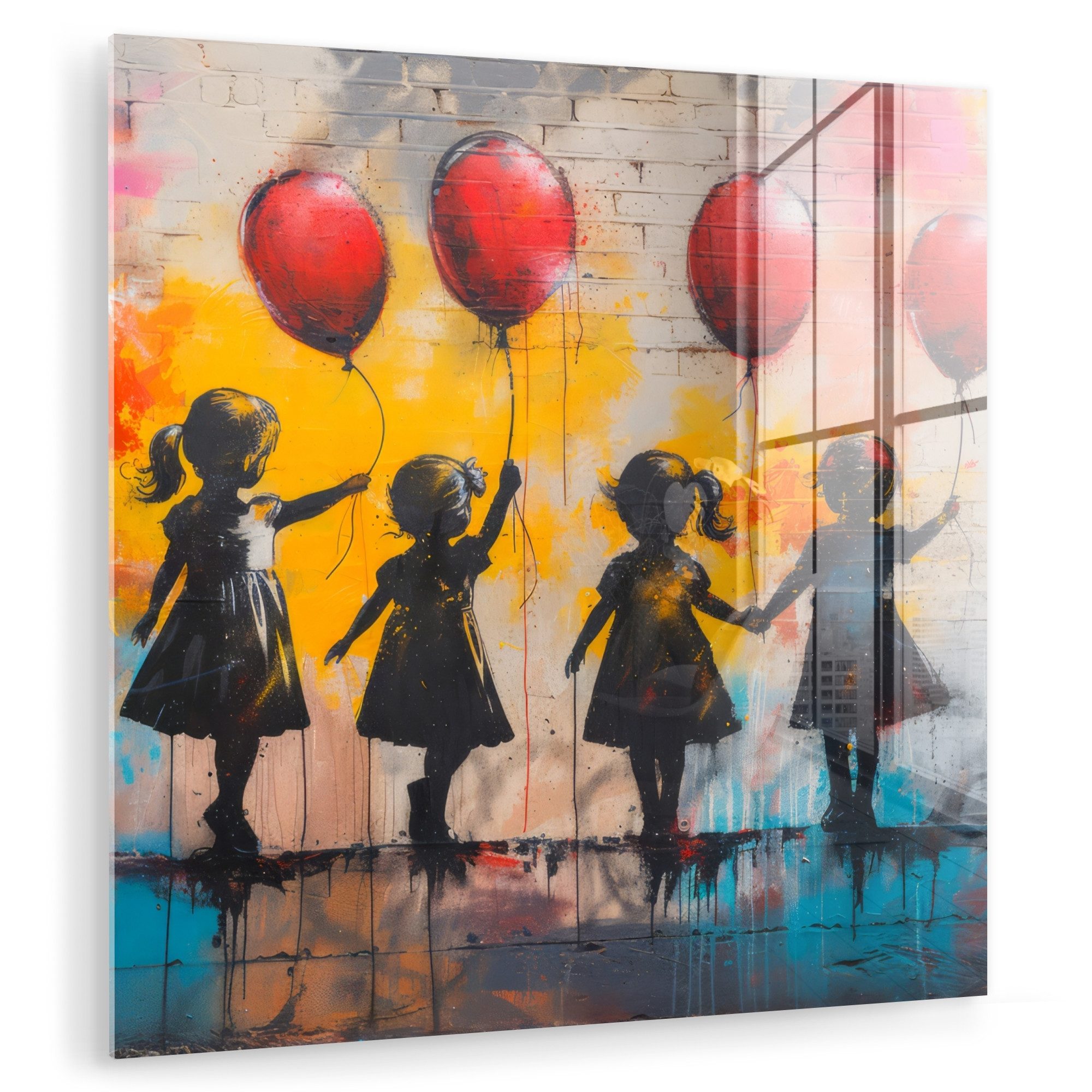 MuchoWow Acrylglasbild Graffiti - Kinder - günstig online kaufen