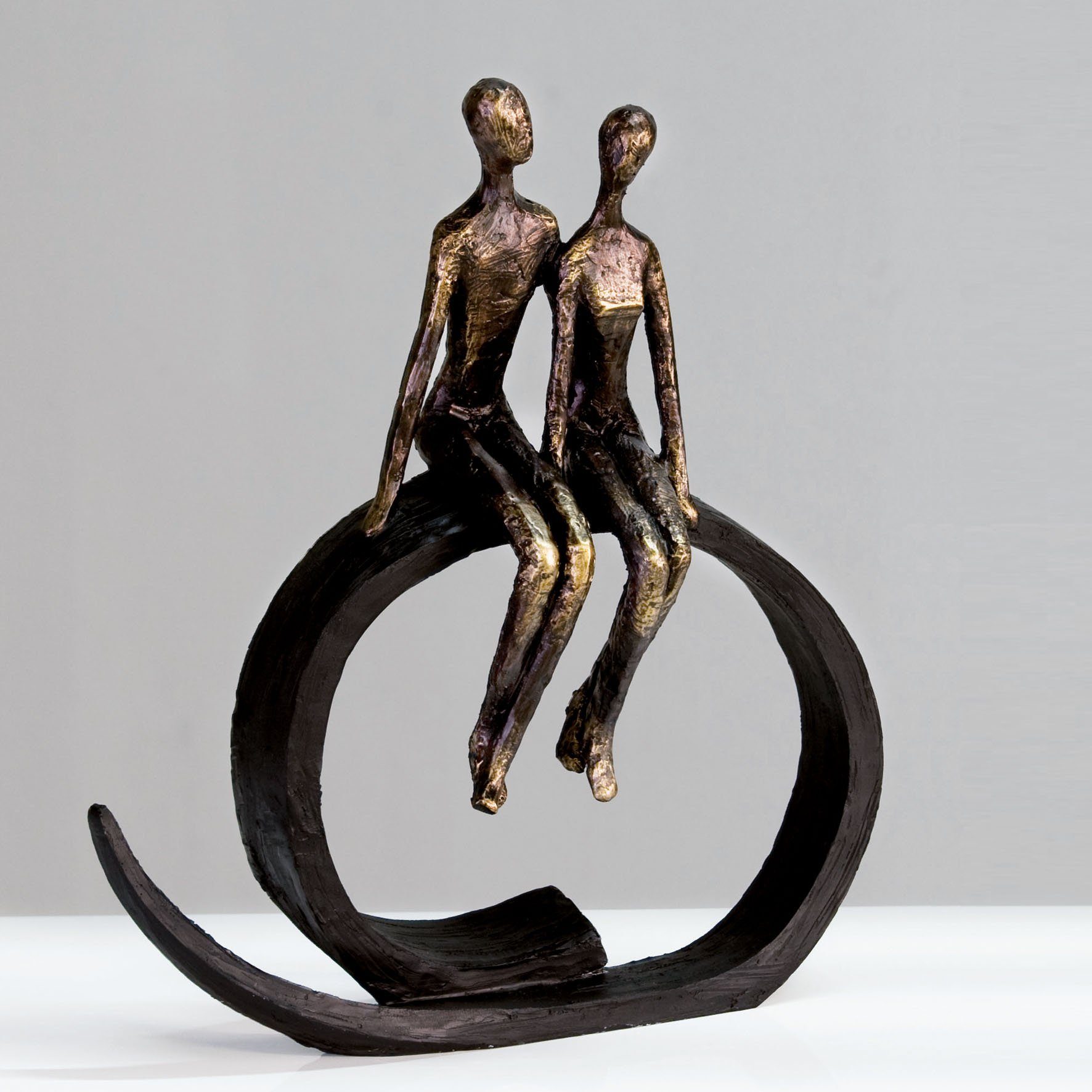 cm, St), Dekofigur Pärchen, Wohnzimmer Gilde Höhe Dekoobjekt, Skulptur Close by Casablanca (1 35 mit Spruchanhänger,