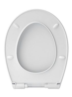 LUVETT WC-Sitz Edelweiß C290 (Komplett-Set), aus Thermoplast mit Absenkautomatik, zur Reinigung abnehmbar