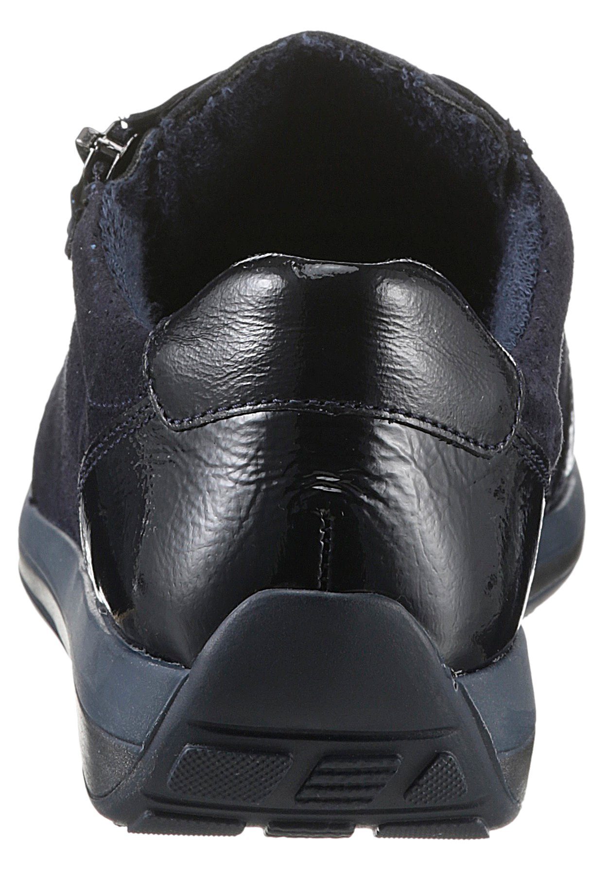 Ara OSAKA Sneaker mit Schaftrandpolsterung, 049773 weicher G-Weite blau