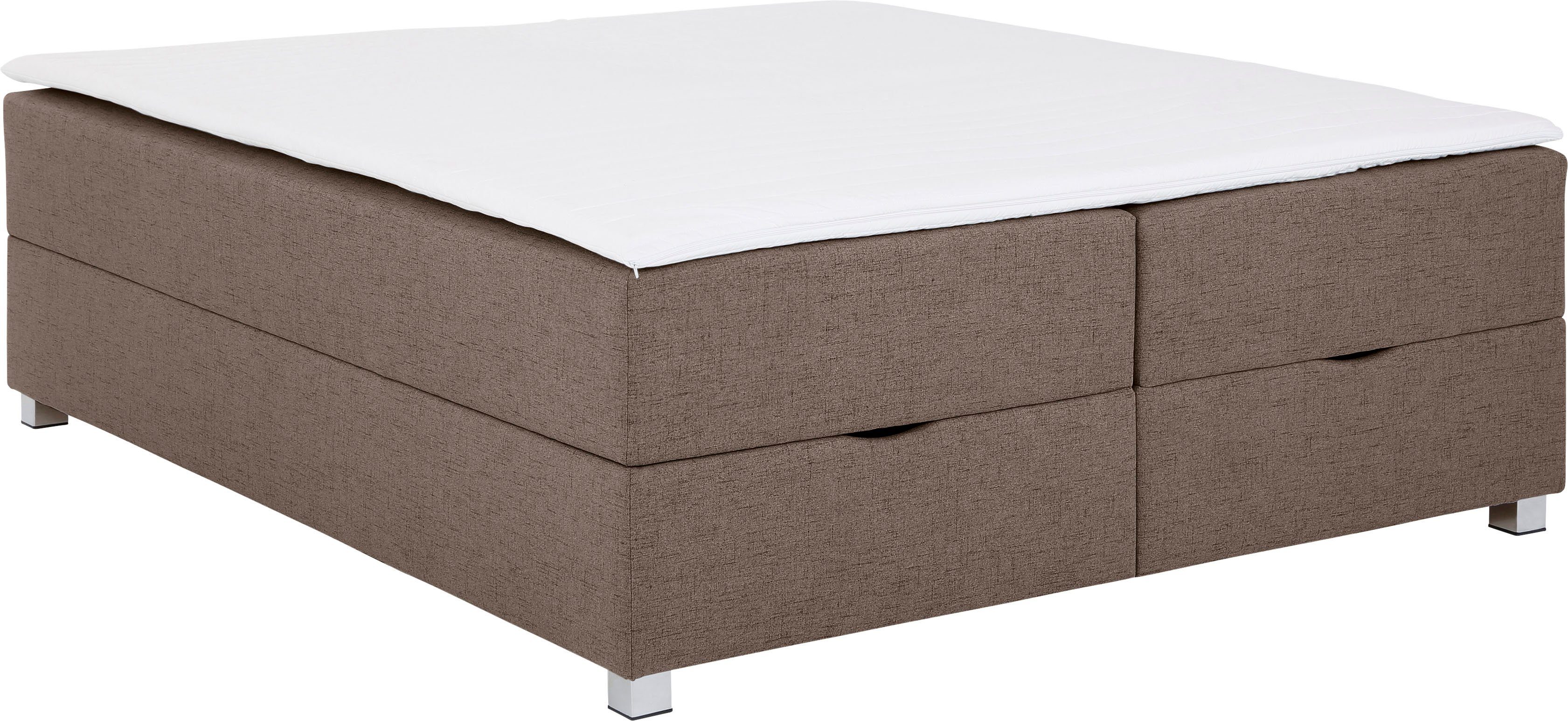 Home affaire Boxbett Alexis, ohne Kopfteil - ideal für Räume mit Dachschrägen; in 4 Breiten
