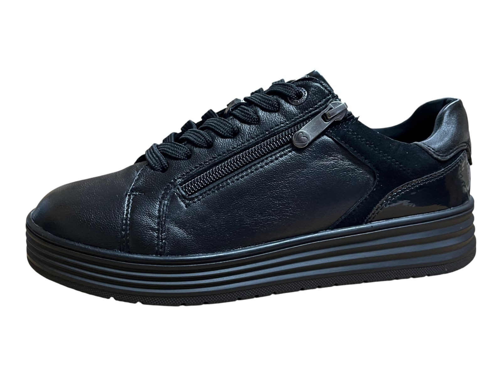 MARCO TOZZI Marco Tozz Damen Sneaker 2-23795-45-098 black combi Sneaker