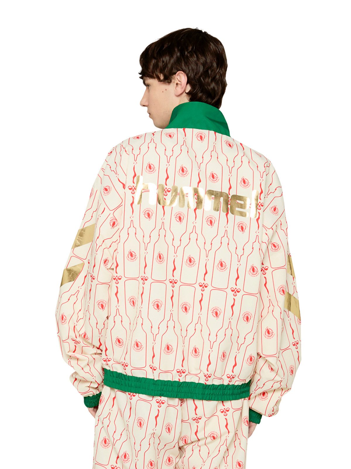 hummel Trainingsjacke Sriracha (kein Set) mit Stehkragen