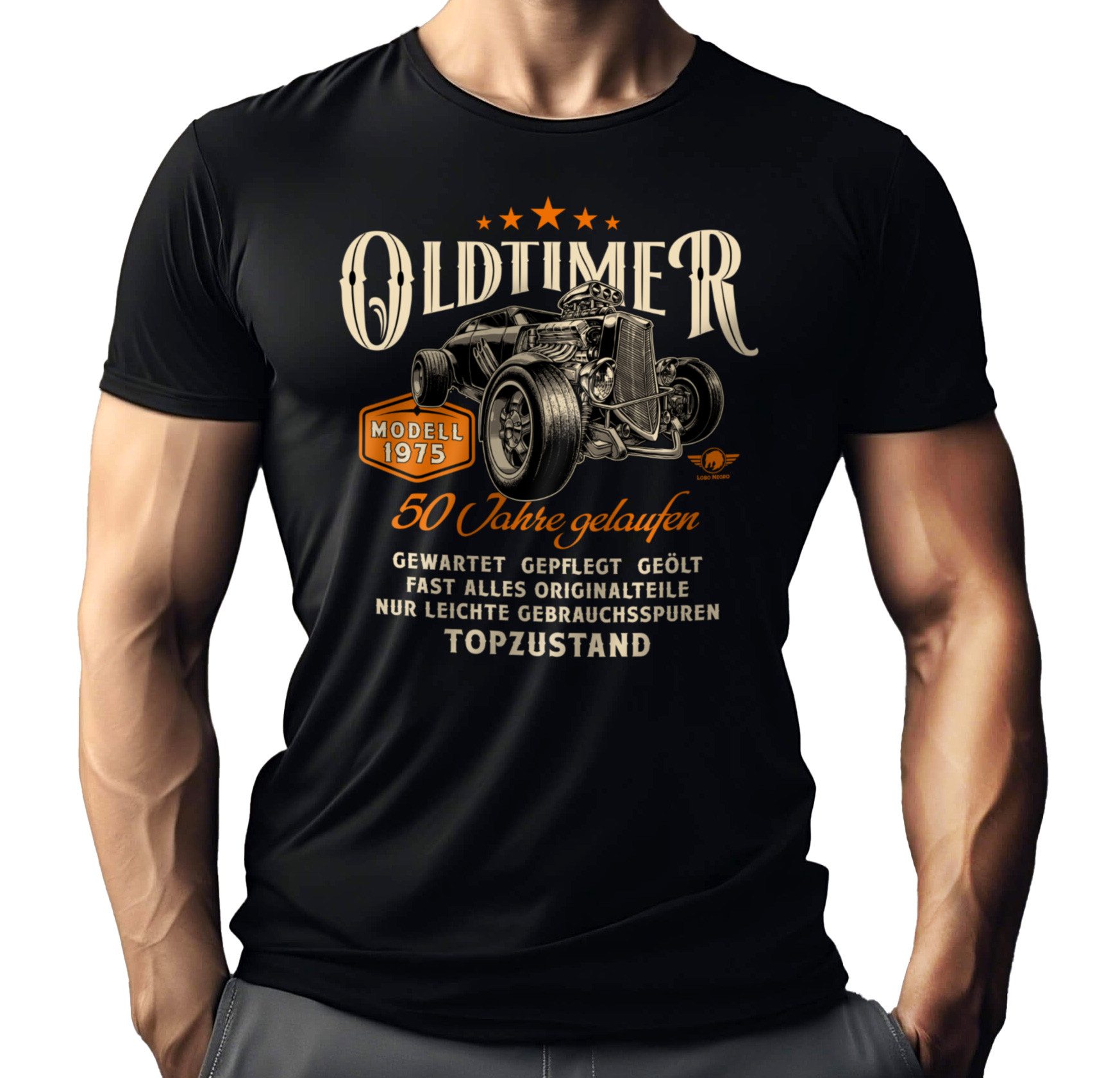 LOBO NEGRO® T-Shirt als Geschenk für günstig online kaufen