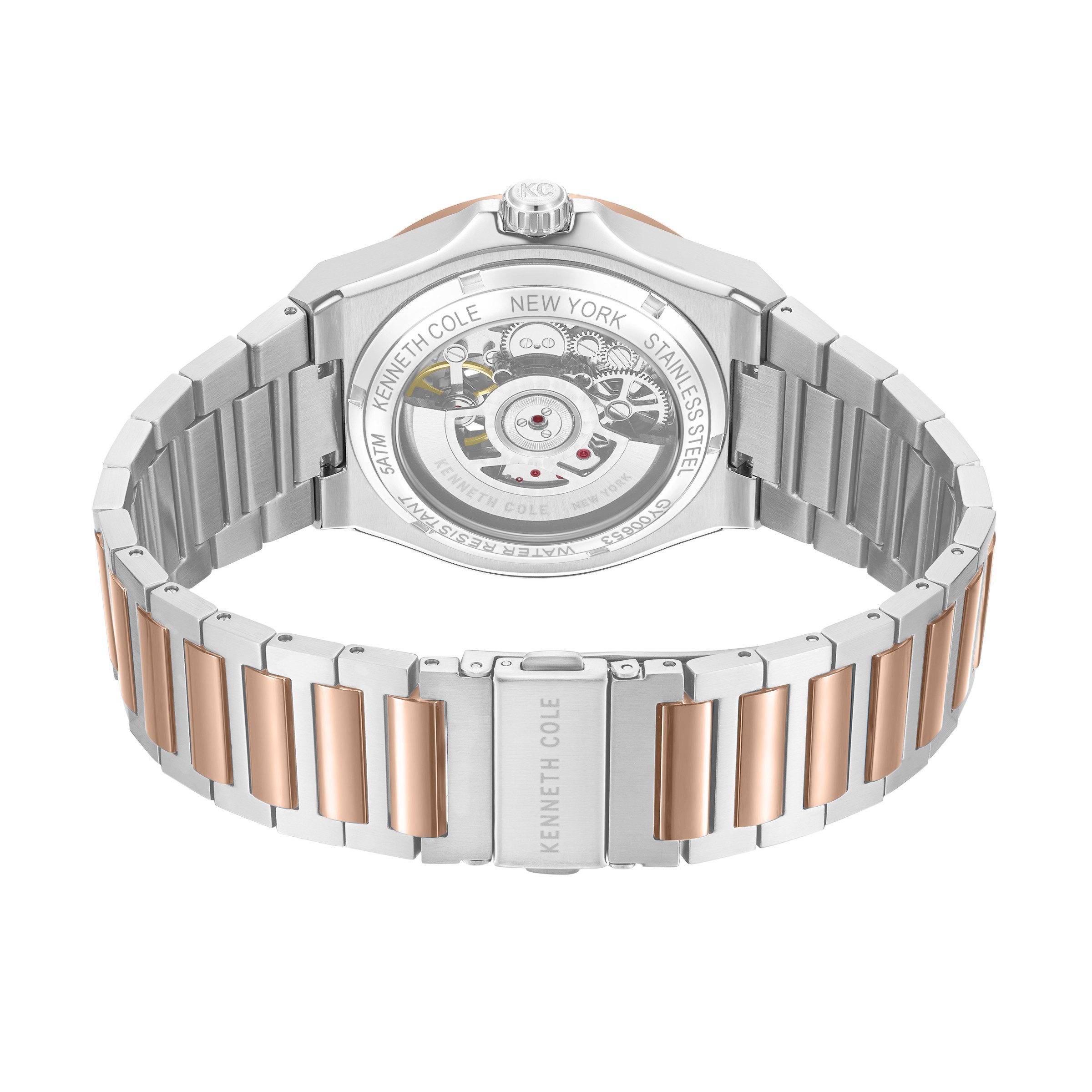 Kenneth Cole Automatikuhr Automatikuhr Herrenuhr 43,5 mm Automatik Herren