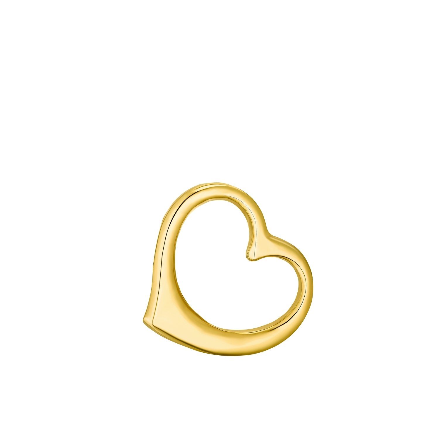 Amor Anhänger Set für Damen, Gold 750, Herz (1-tlg)