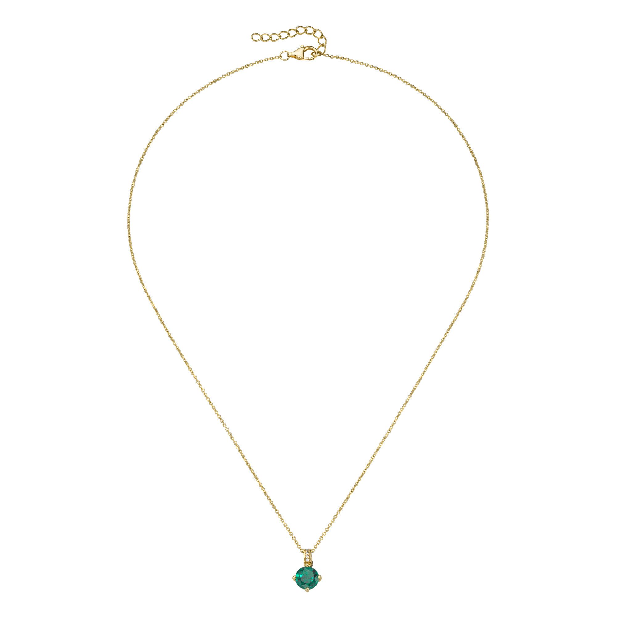 Kette mit Anhänger Schmuck Geschenk Silber 925 Halsschmuck Halskette Ankerkette
