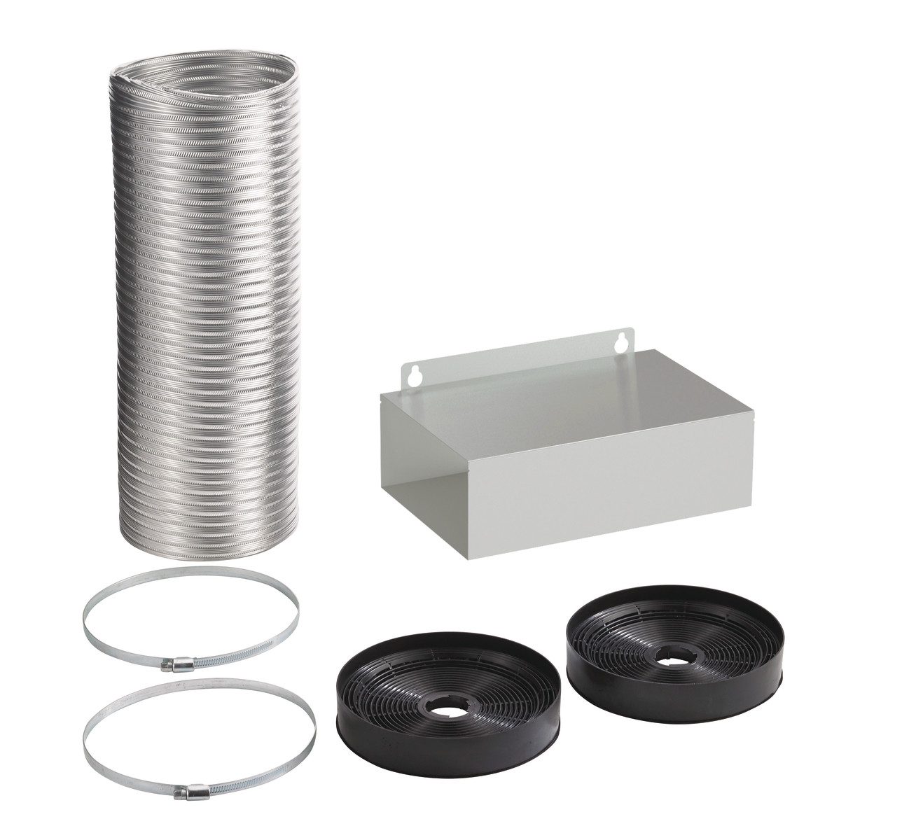 GORENJE Filter-Set für Umluft-Set 735631, Zubehör für Kopffreihauben W9TB (Art. 13730226), WHI849EB (Art. 34470242), WHI849EXBG (Art. 50539549), WHI649EXBG (Art. 53763465), W6TB (Art. 22654414)
