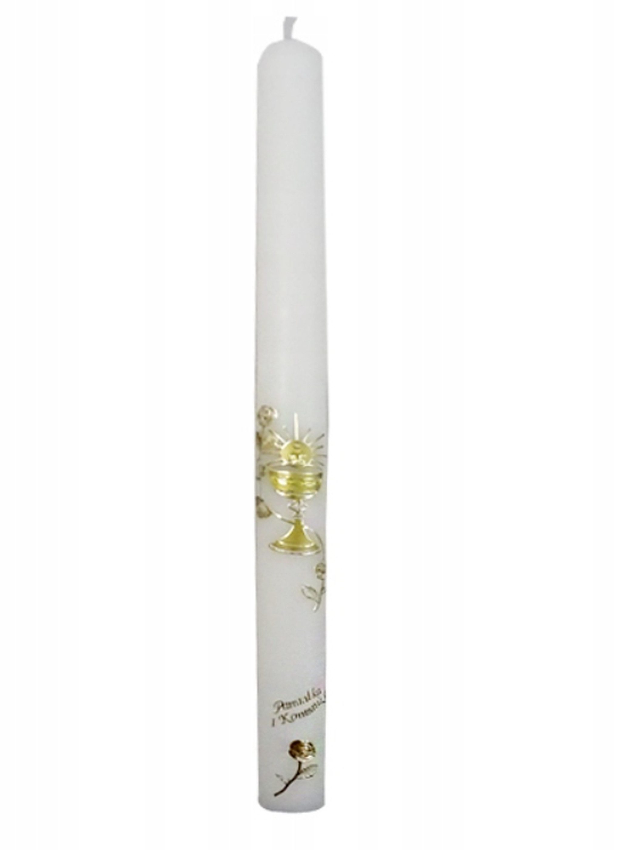 Kugelkerze Erstkommunionkerze - 40 cm - Andenken & Qualität