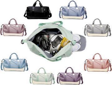 Houhence Sporttasche Sporttasche Damen und Herren Reisetasche mit Schuhfach und Nassfach