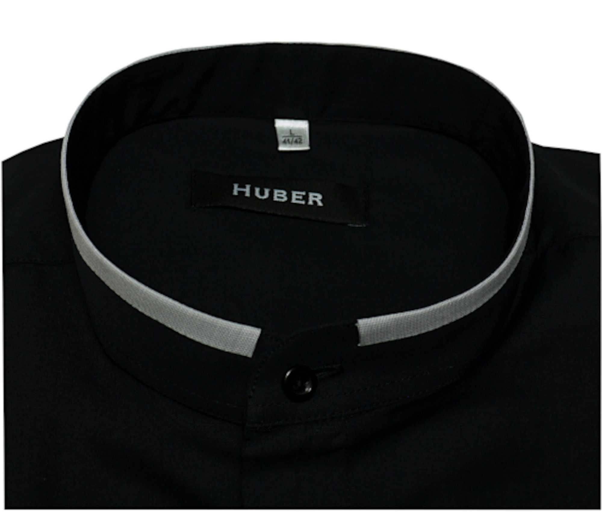 Huber Hemden Langarmhemd HU-0561 Stehkragen, Regular günstig online kaufen