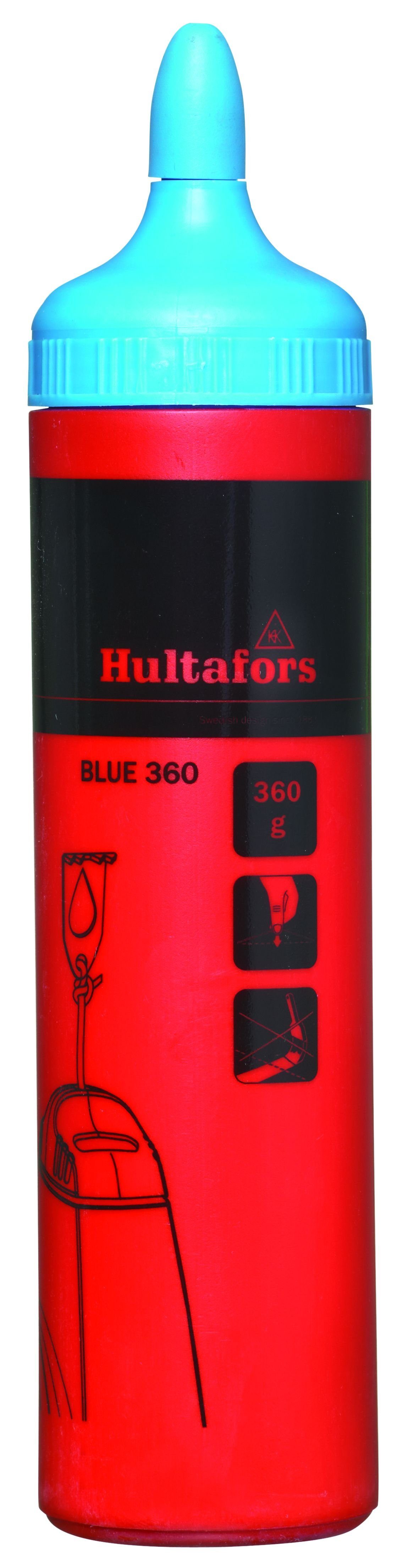 Heinz Hesse Schlagschnur Hultafors Farbpuder BLUE 360 Kreide blau für Schlagschnüre, Inhalt