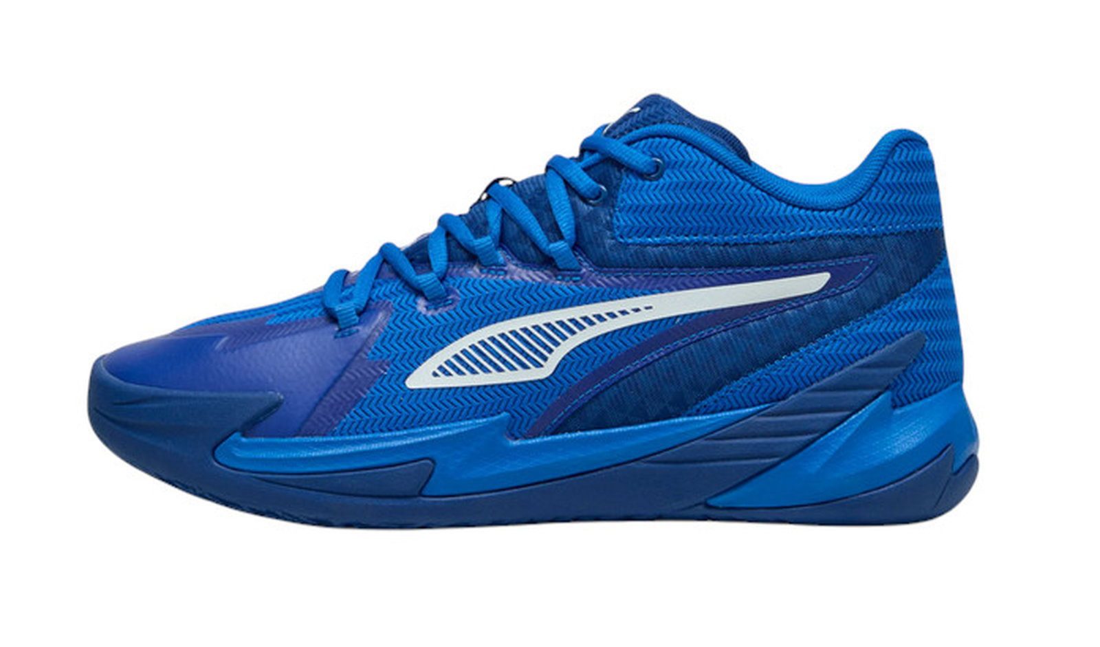 PUMA Hallen-Indoorschuhe Dagger (Basketball) royalblau Herren Badmintonschuh