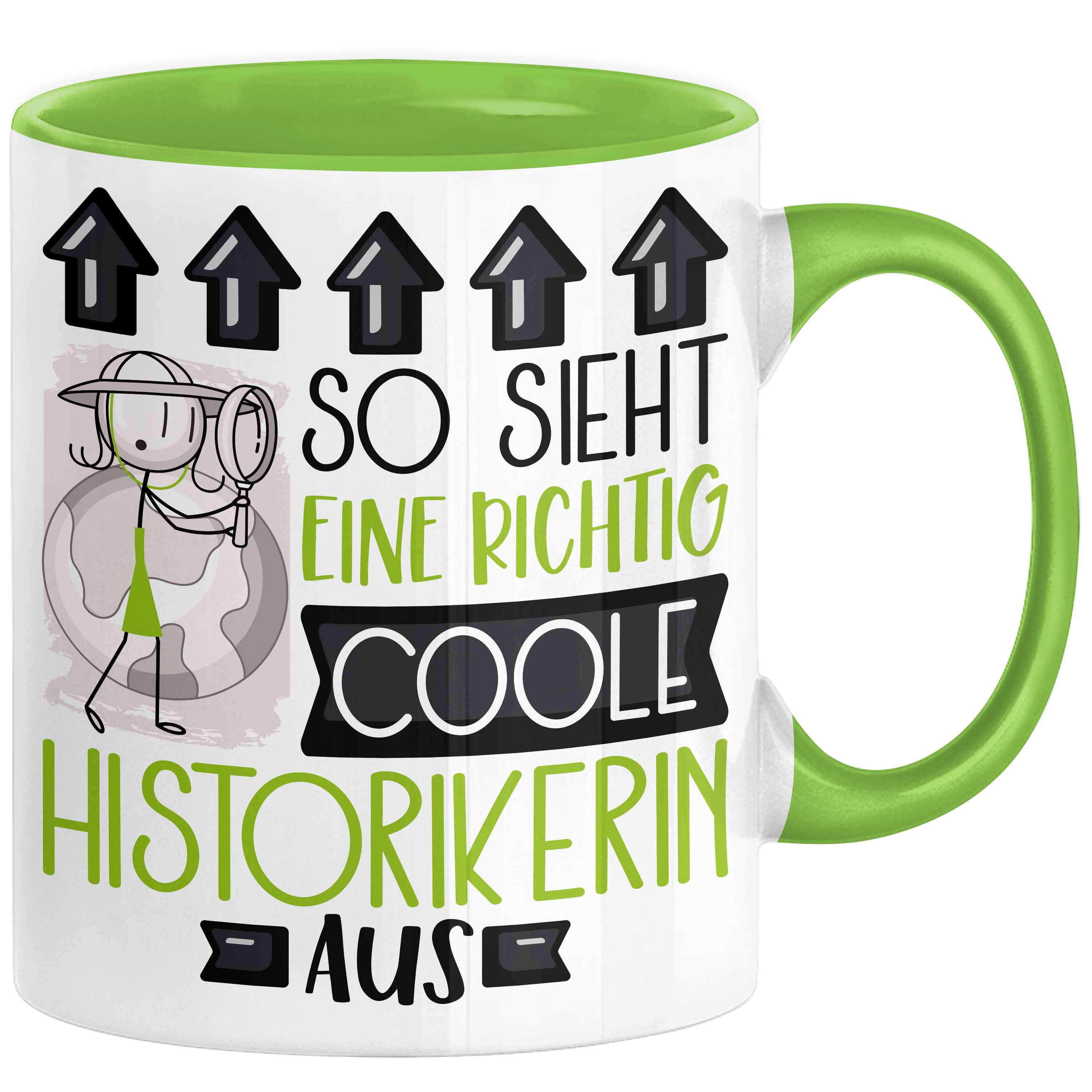 Tasse Historikerin Geschenk Tasse Geschenkidee für Historikerin Geburtstag S