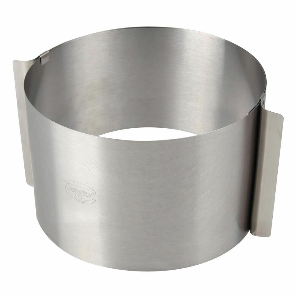 Tortenring Stainless Steel Extra Hoch 16-30 cm