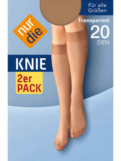 Nur Die Kniestrümpfe 2er-Pack 20 DEN (2-Paar)