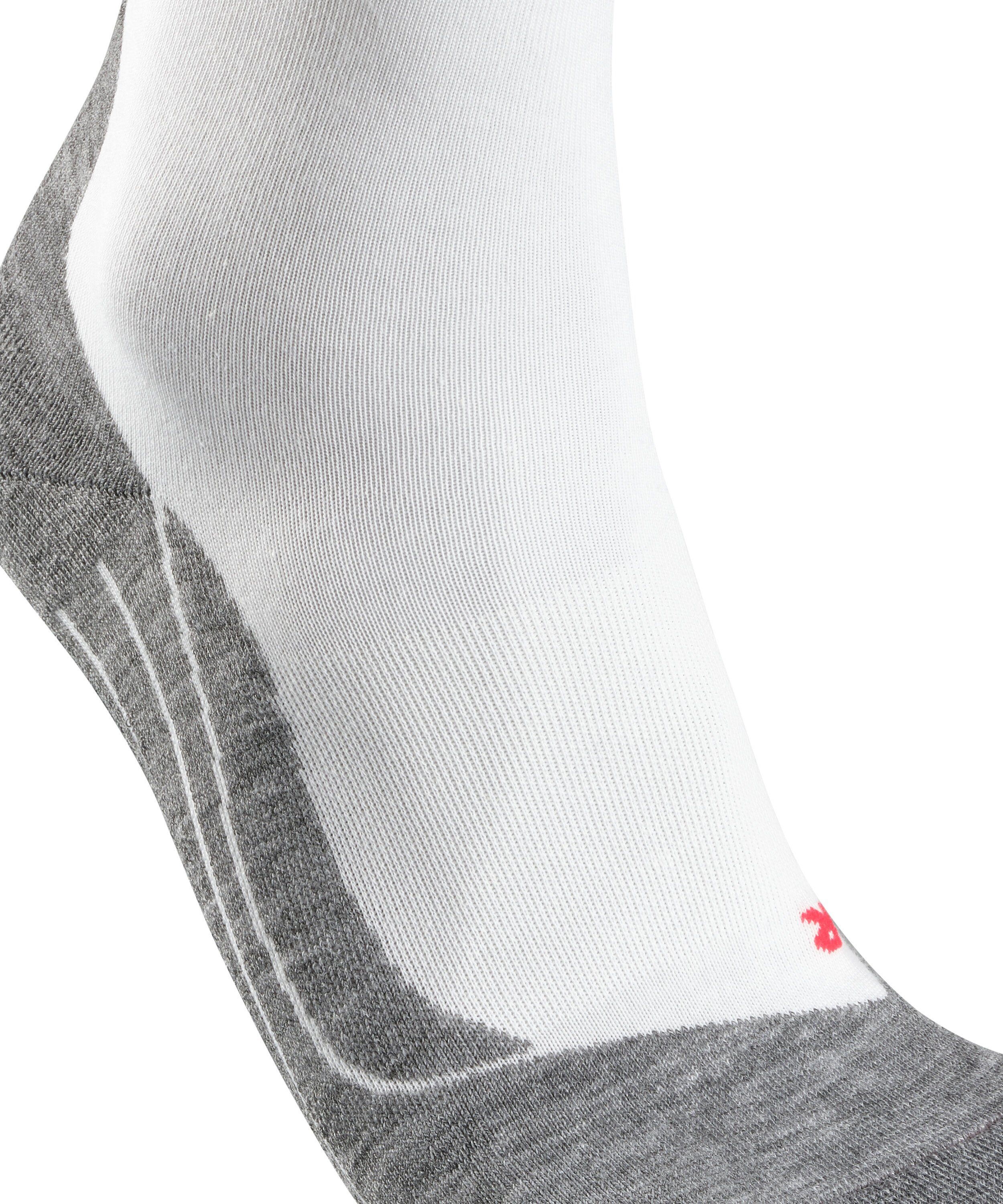 leichte FALKE Polsterung RU4 Laufsocke white-mix (2020) mit Laufsocken (1-Paar) mittlerer Endurance