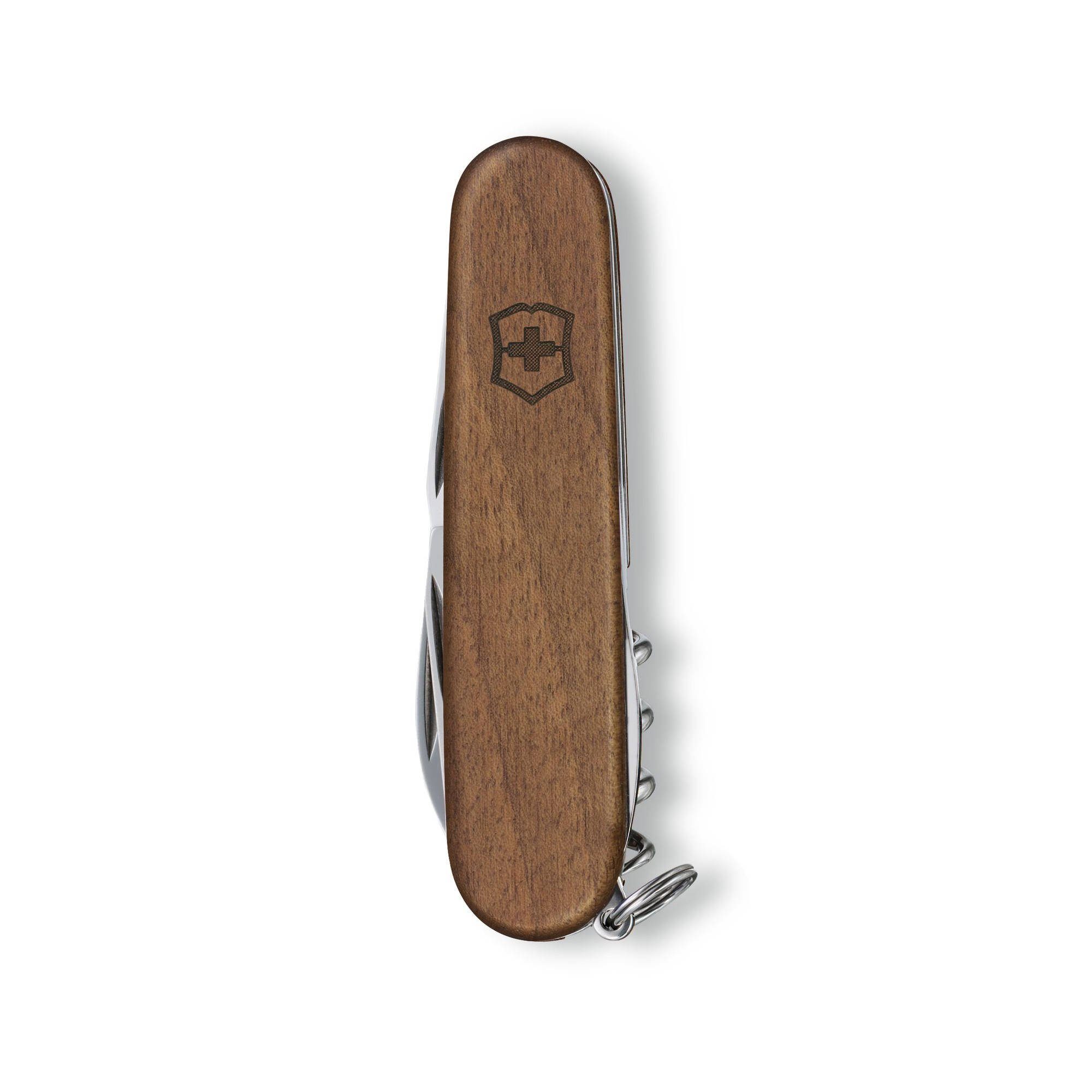 Taschenmesser Victorinox Wood Spartan 10 1.3601.63 Nussbaumholz Funktionen