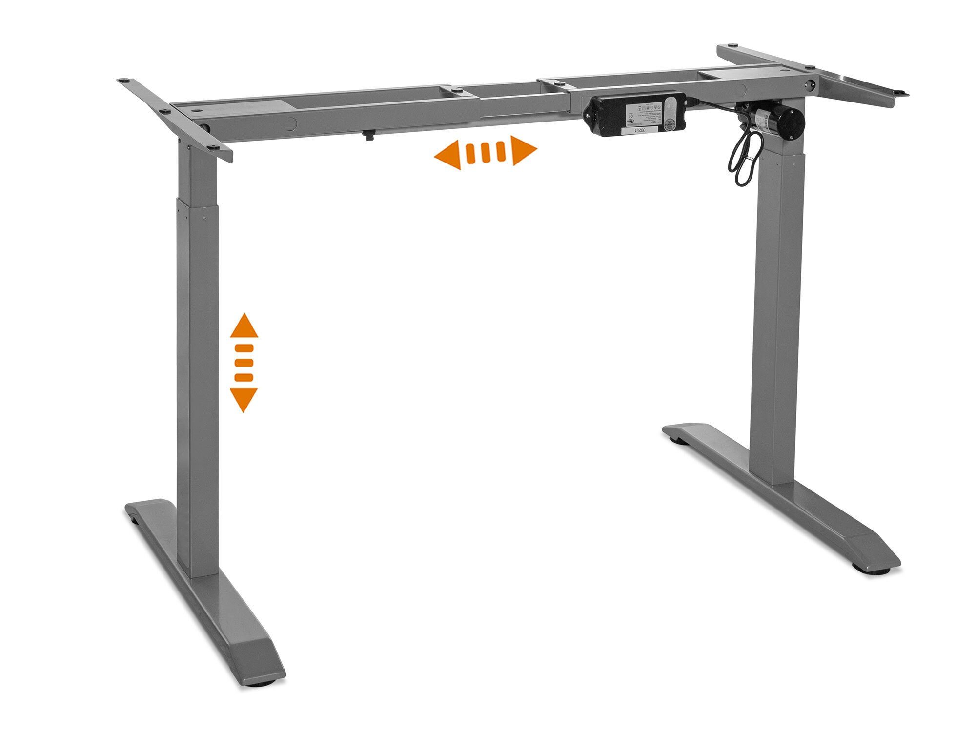 Moebel-Eins Schreibtisch, PRONTO elektrisch Memory-Funktion höhenverstellbares mit Tischgestell