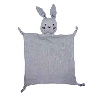 Angel's Baby Schmusetuch Schnuffeltuch, Schlafhilfe aus kuschelweicher Baumwolle mit Hasenmotiv, (1-tlg., 1 Schmusetuch)