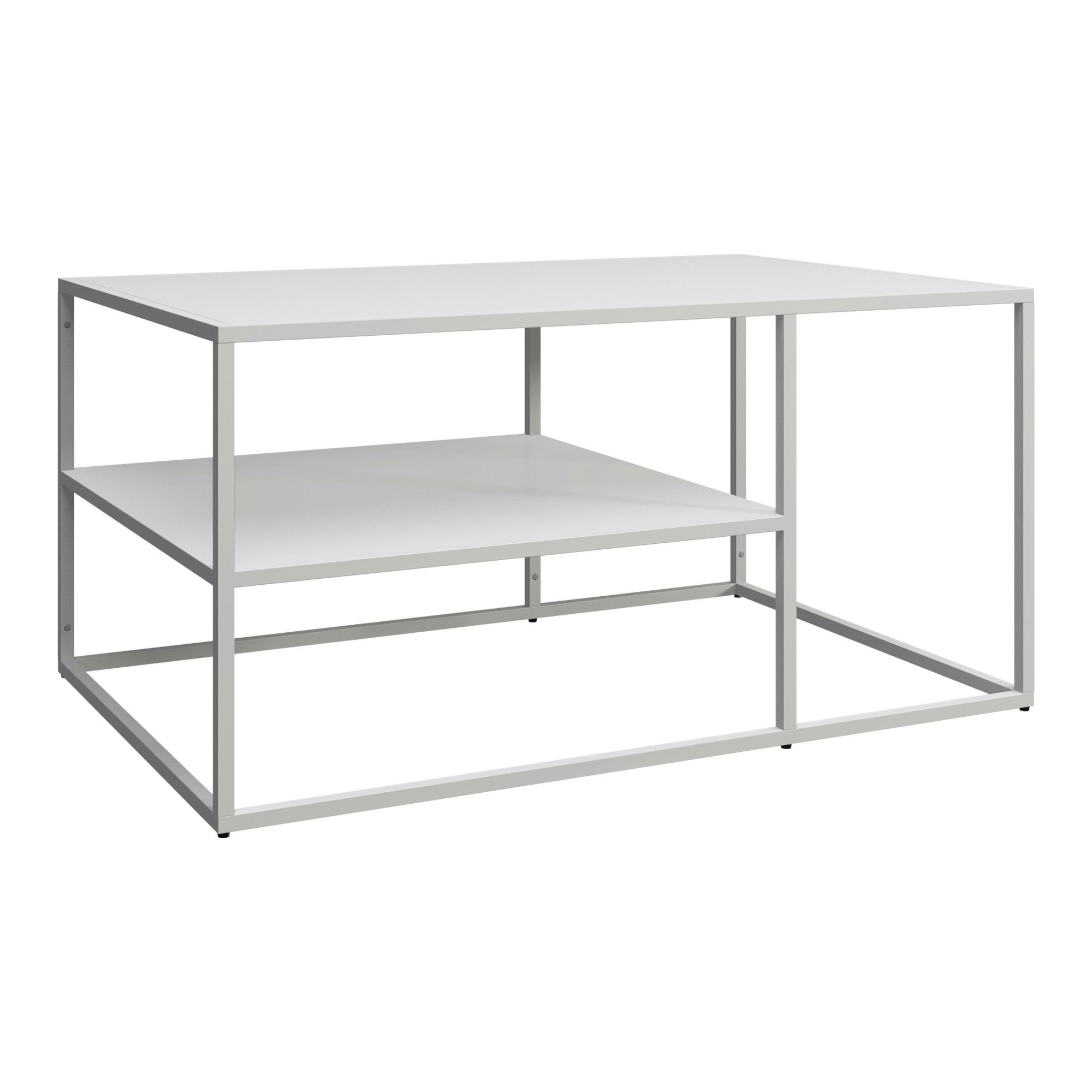 en.casa Couchtisch, »Solund« Beistelltisch Stahl 45x90x60 cm Weiß. Reduzierter Preis € 71,99. Unverbindliche Preisempfehlung € 105,99
