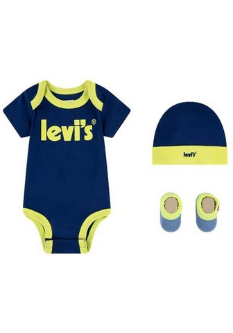 Levi's® Kids glaustinukė trumpomis rankovėmis Rinkinys kūdikiui (Rinkinys 3-tlg) vyrams ir moterims