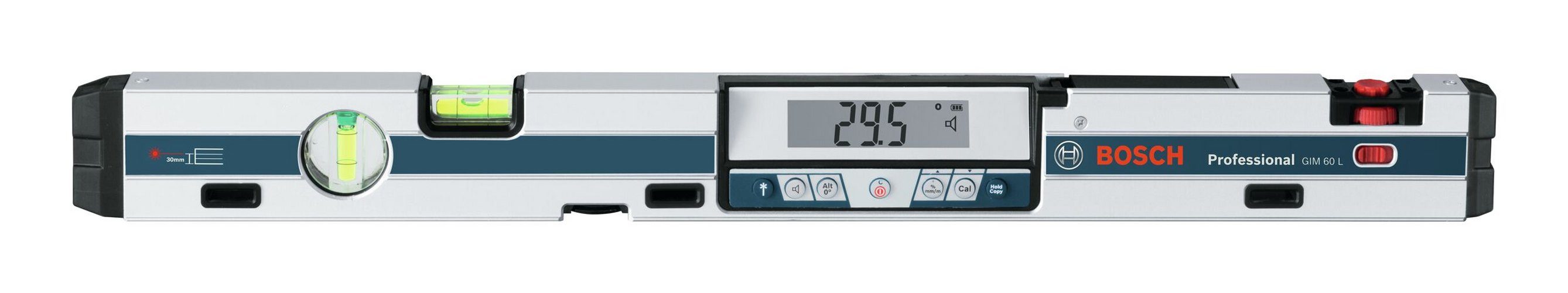 Bosch Professional Nivelliergerät GIM 60 L, Digitaler Neigungsmesser mit Schutztasche