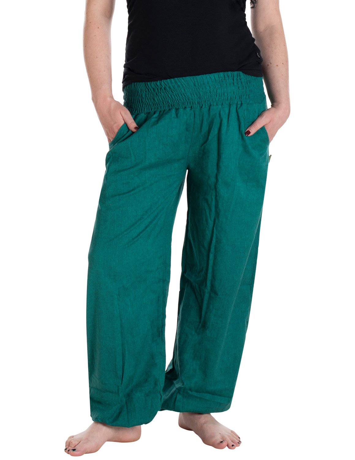 Vishes Haremshose Lange Sommerhose Schlupfhose Einheitsgröße günstig online kaufen