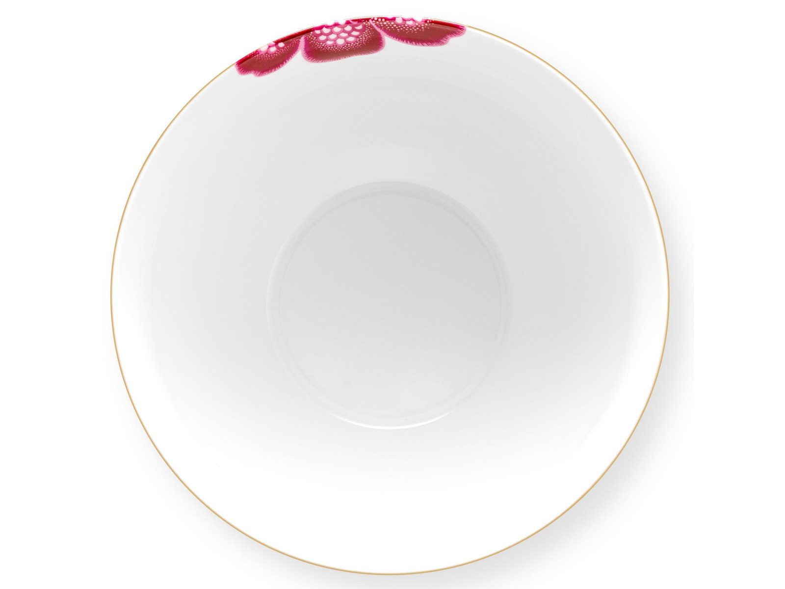 PiP Studio Servierschüssel Blooming Tales Fantasy Khaki Bowl 23cm, Porzellan, (Bowls)