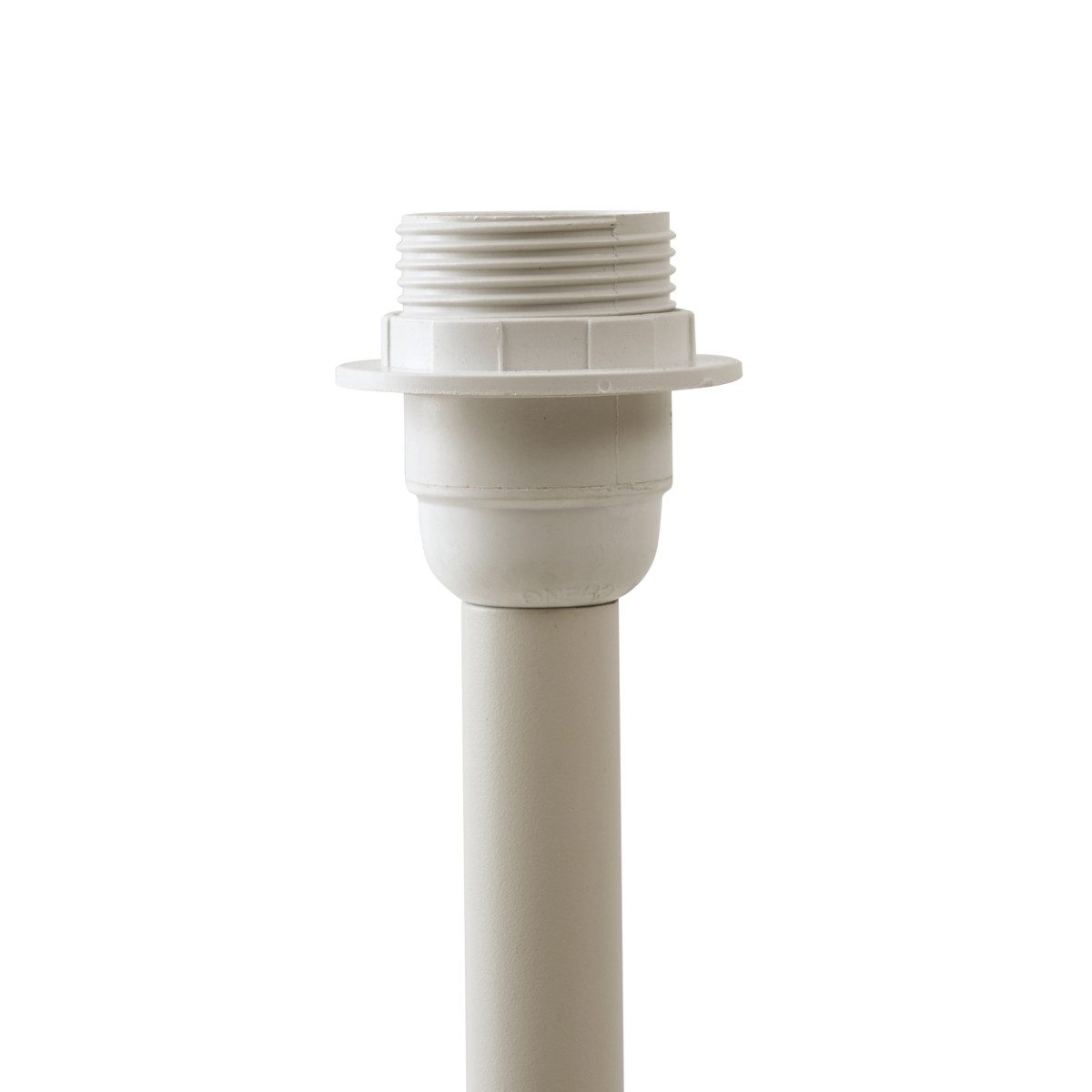 Qazqa Außen-Stehlampe Virginia, ohne Leuchtmittel, E27, Weiß, Modern, Kunststoff, 1-flammig