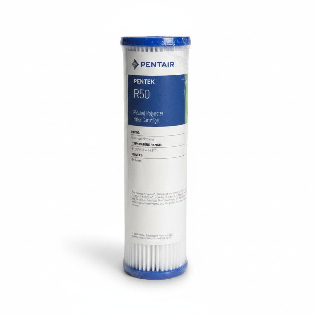 Pentair Filtereinsatz, / Pentek R50 Pleated Polyester 9-3/4" 50 µm