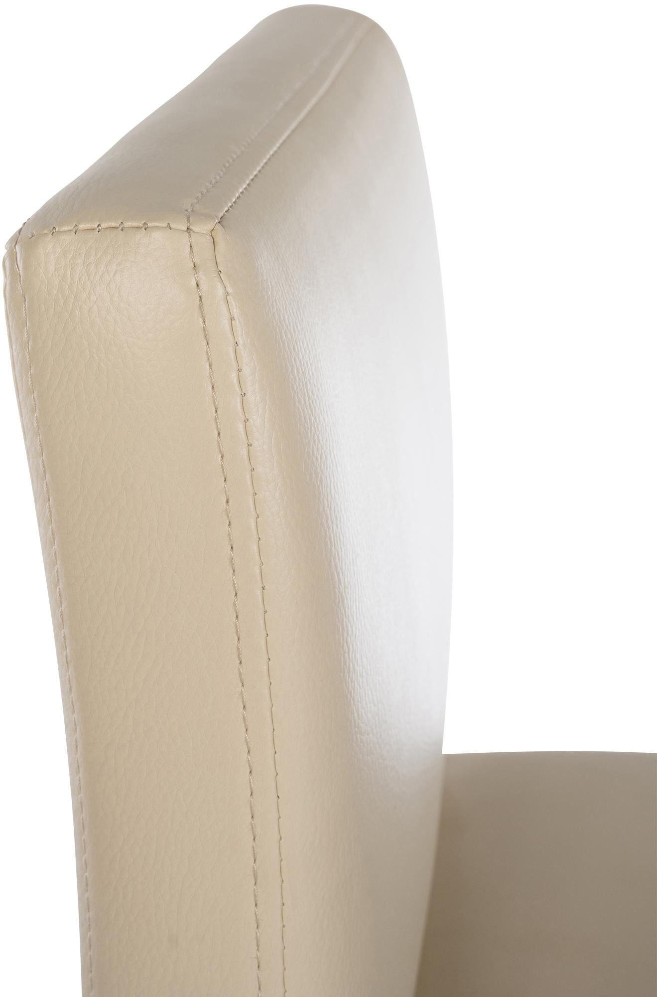 CLP Barhocker Newport, Freischwinger mit Kunstleder oder Stoffbezug