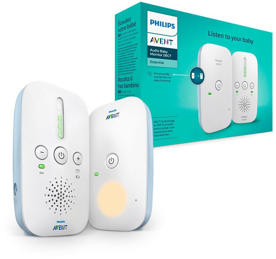 Philips AVENT Babyphone SCD503/26, ECO-Modus und mit Smart Nachtlicht