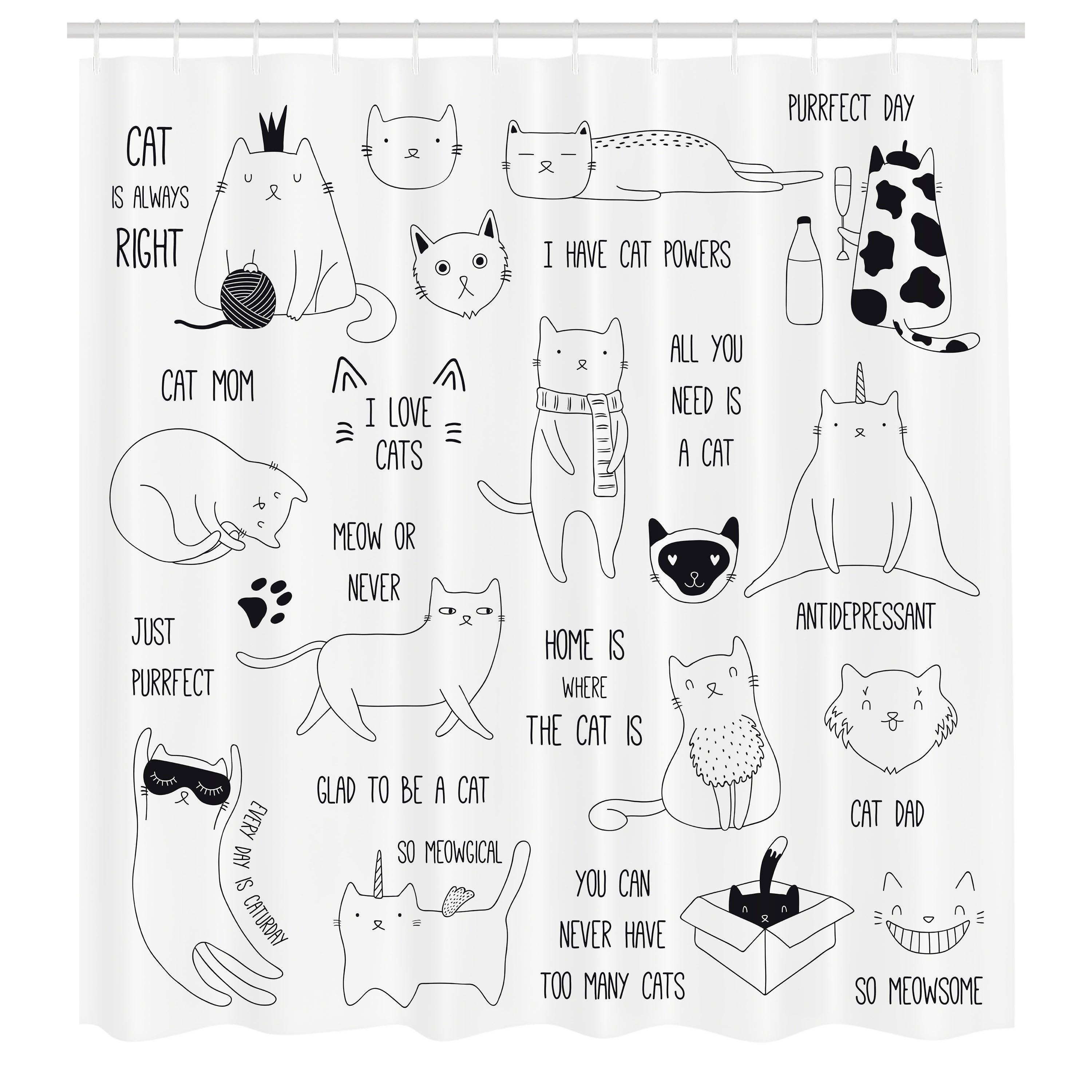 Abakuhaus Duschvorhang Moderner Digitaldruck mit 12 Haken auf Stoff Wasser günstig online kaufen