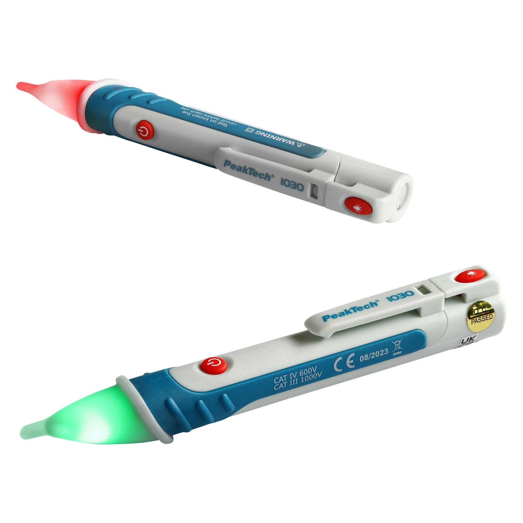 PeakTech Spannungsprüfer 1000 V AC Spannungsprüfer berührungslos, 50-1000 V