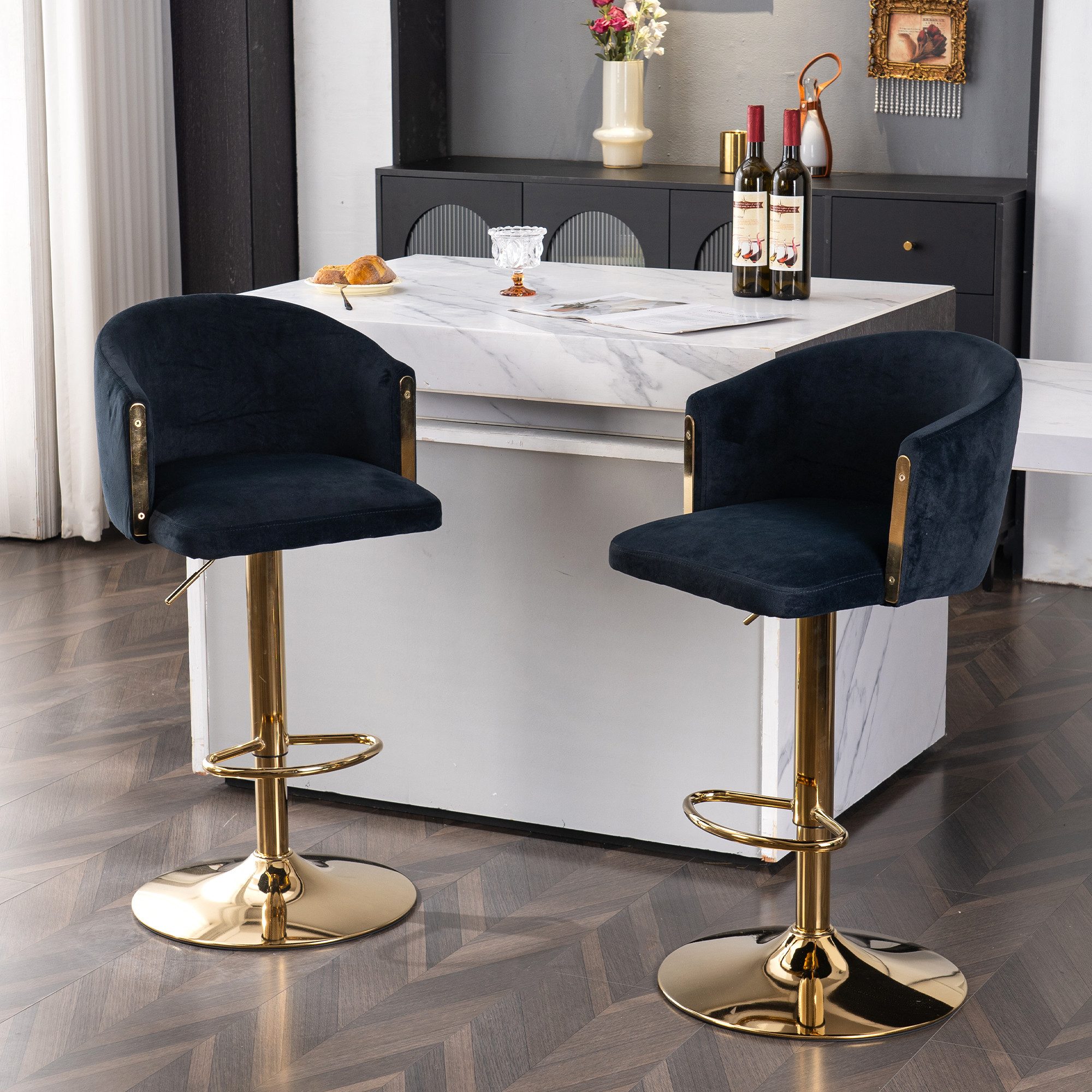 HAUSS SPOLE Barhocker 2er-Set höhenverstellbar aus günstig online kaufen
