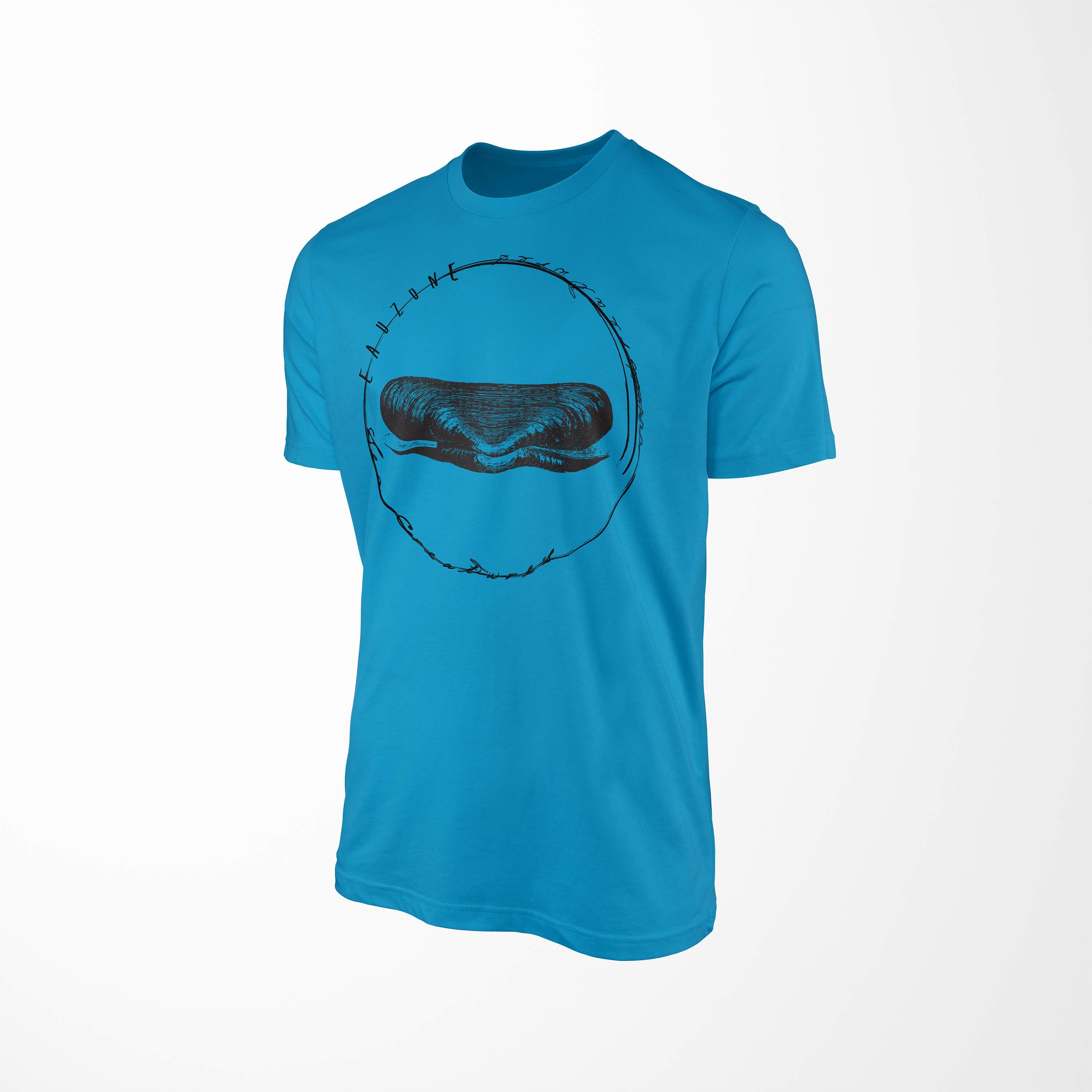 Sea / feine Tiefsee Struktur Schnitt T-Shirt T-Shirt Fische sportlicher Sea Serie: Sinus Atoll 047 Creatures, und Art -