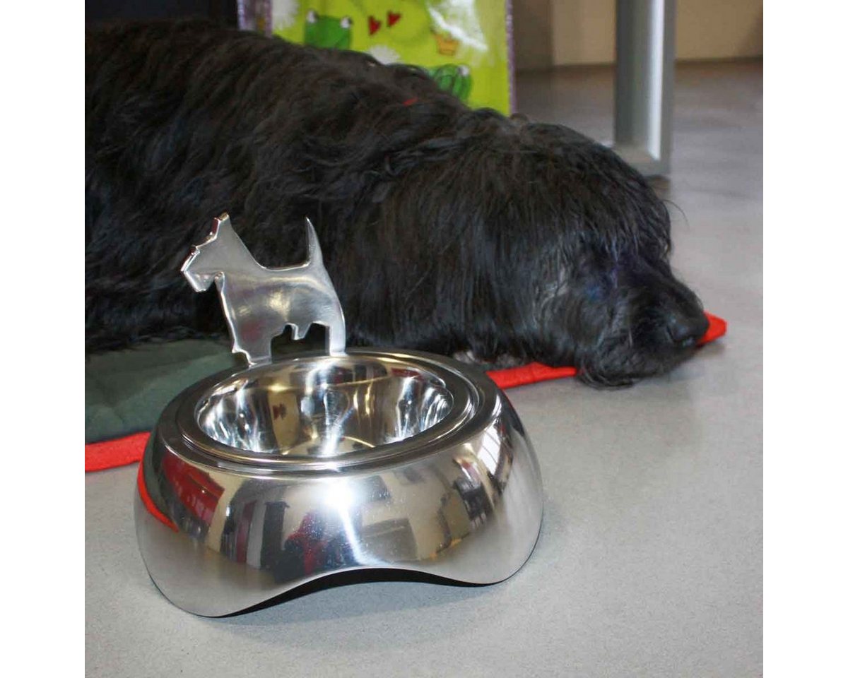 Thumbnail - Mars & More Futternapf Mars & More Futternapf Motiv Hund, ca. 600ml, 2-teilig, Metall